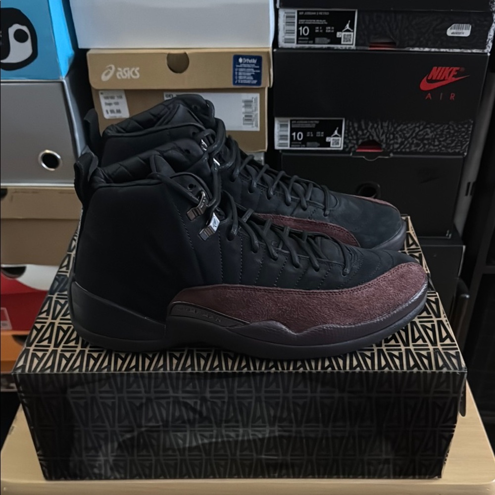Air Jordan A Ma Maniére Black and Brown Sneakers - Picture 3 of 3